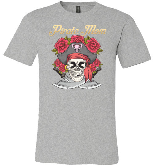 Pirate Mom Fancy Canvas