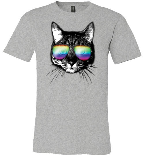 Cat Sunglasses LGBT Canvas