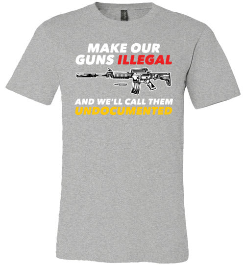 Guns Undocumented Canvas