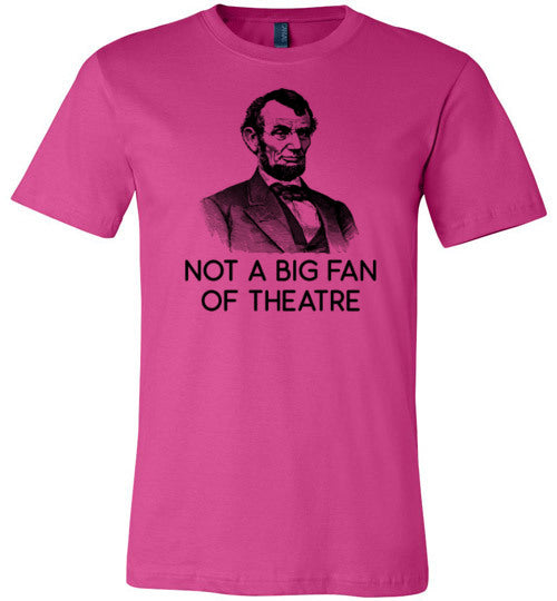Lincoln Not A Big Fan Of Theatre Light Shirts