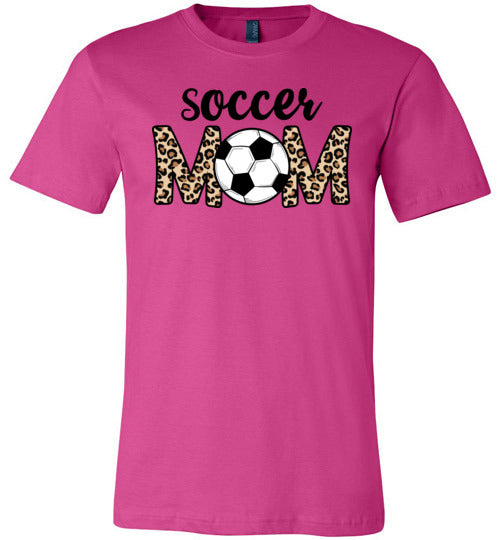 Soccer Mom Leopard Print Canvas