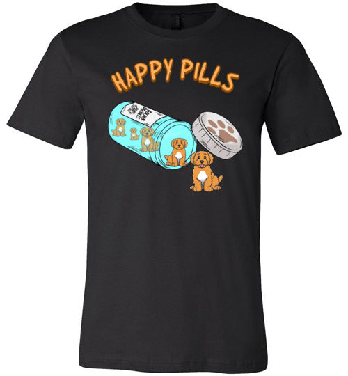 Goldendoodle Happy Pills Canvas