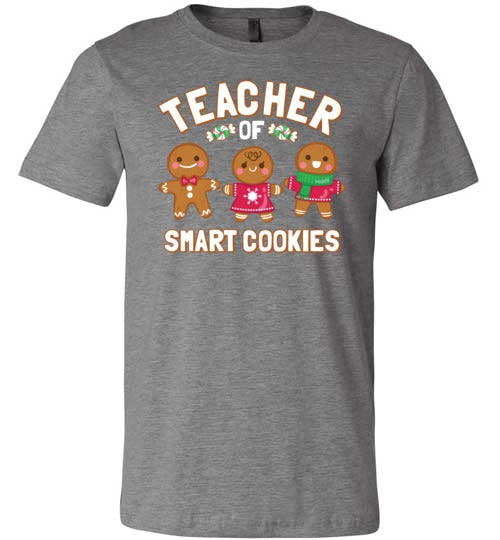 Gingerbread Teacher Of Smart Cookies Canvas