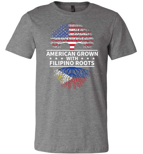 American Grown With Filipino Roots Canvas