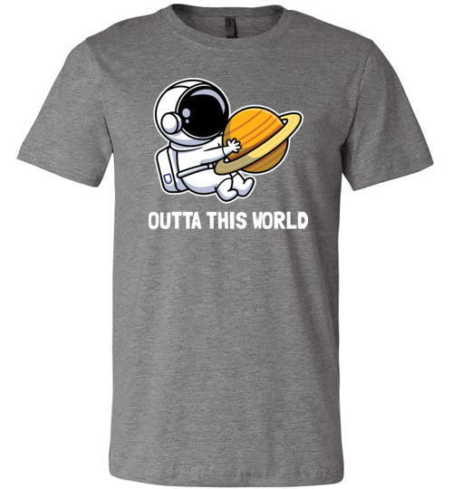 Astronaut Outta This World Canvas