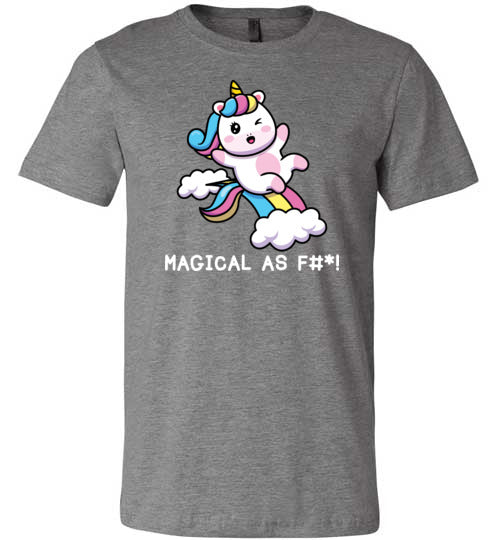 Unicorn Magical as F Canvas
