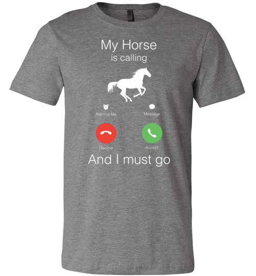 Horse Is Calling Canvas