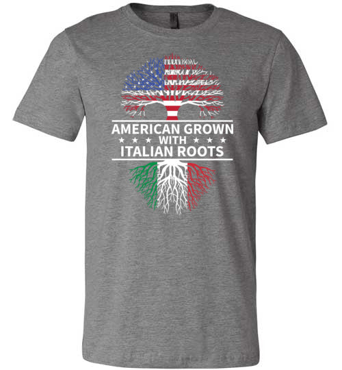 American Grown Italian Roots Canvas
