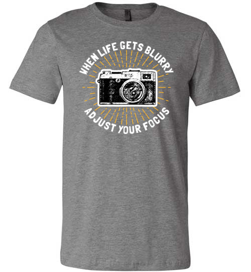 Photographer Life Gets Blurry Canvas