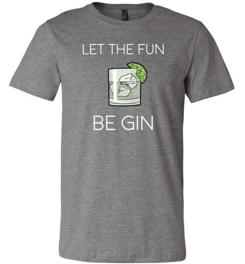 Let The Fun Be Gin Canvas