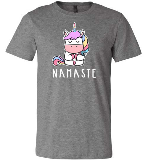 Yoga Unicorn Namaste Canvas