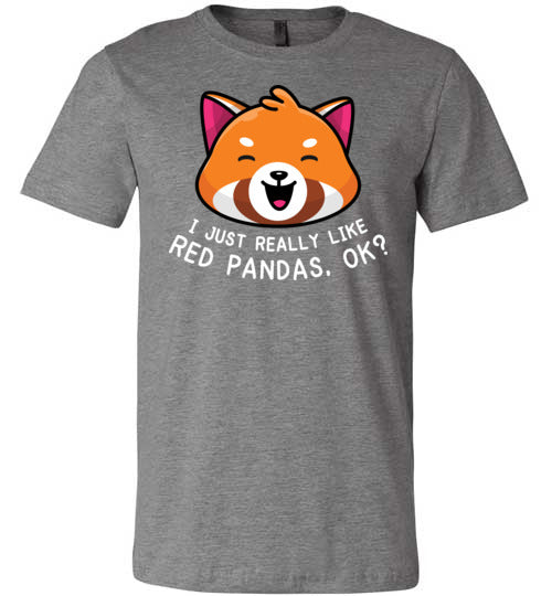 Just Really Like Red Pandas Canvas
