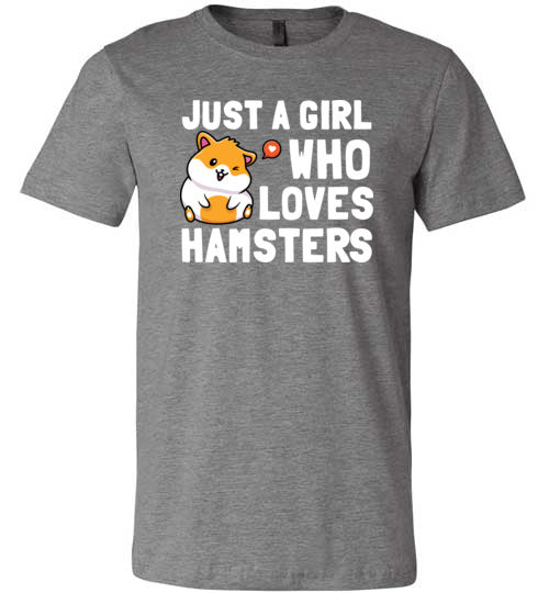 Just a girl Who Loves Hamsters Canvas