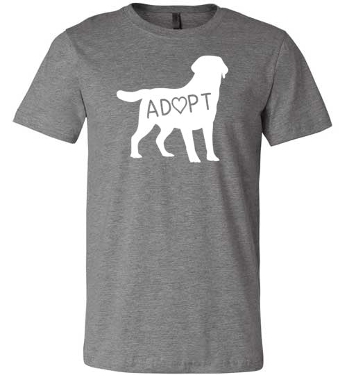 Adopt Dog Canvas