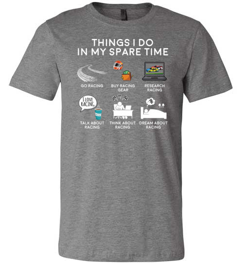 Racing Car Spare Time Canvas