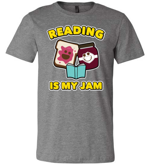 Reading Is My Jam Canvas
