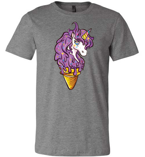 Unicorn Ice Cream Unicone Canvas