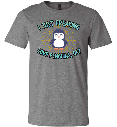 Freaking Love Penguins Canvas