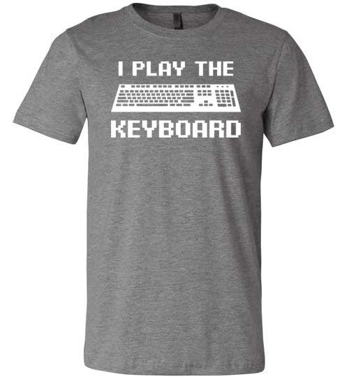 I Play The Keyboard Canvas