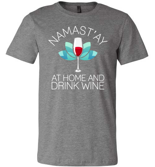 Namastay Wine Canvas