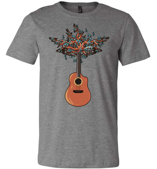 Guitar Music Tree Canvas