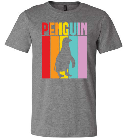 Retro Penguin Canvas