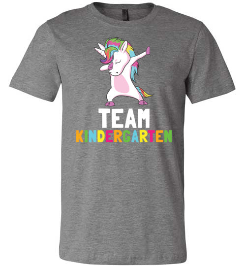 Team Kindergarten Unicorn Canvas
