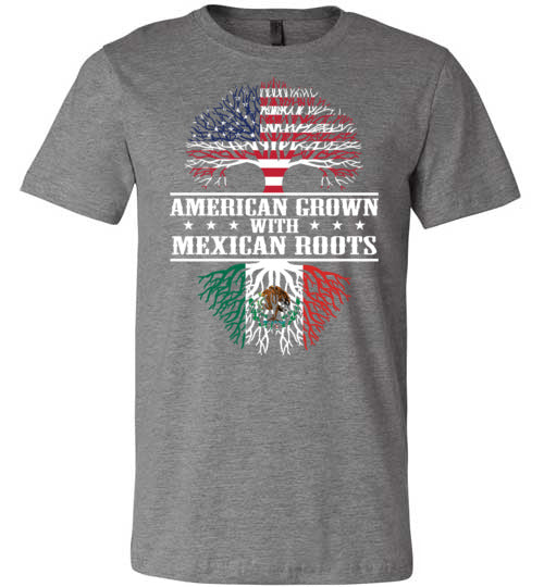 American Grown With Mexican Roots Canvas
