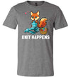 Knit Happens Fox Canvas