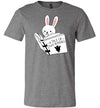 Bunny Reading Tale Of Two Bunnies Canvas