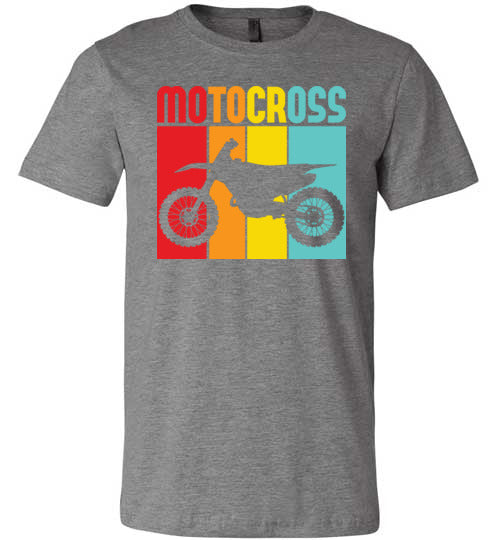 Motocross Retro Canvas