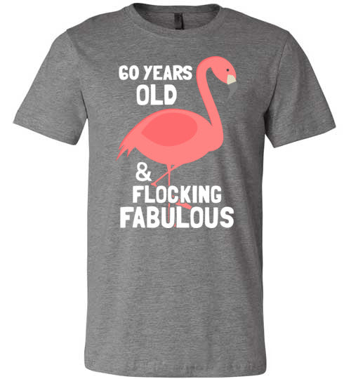 60 Years Old Flocking Fabulous Canvas