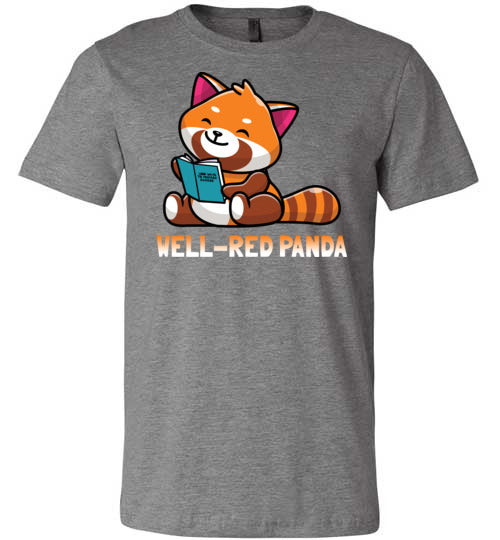Well Red Panda Canvas