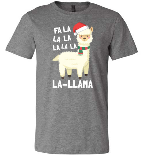 Christmas Fa La Llama Canvas