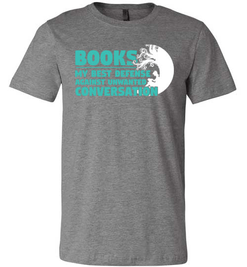 Books Unwanted Conversation Canvas