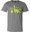 Atheist Dinosaur Canvas