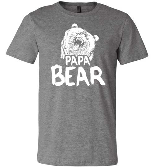Fierce Papa Bear Canvas