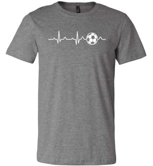 Soccer Heartbeat Canvas