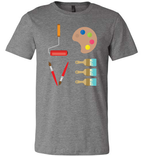 Love Art Tools Canvas