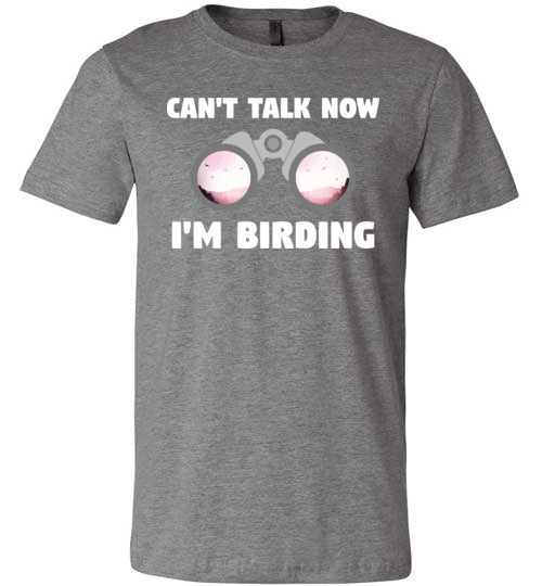 Cant Talk Birding Canvas
