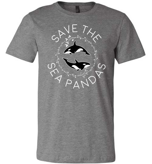 Save The Sea Pandas Canvas