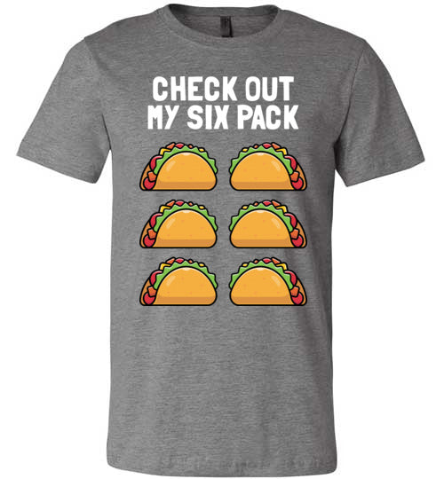 Check Out Six Pack Taco Canvas