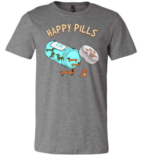 Happy Pills Dachshund Canvas
