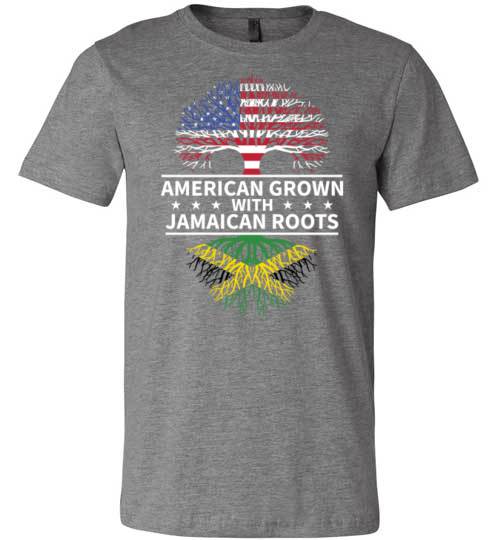 American Grown With Jamaican Roots Canvas