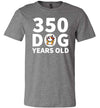 350 Dog Years Old Canvas