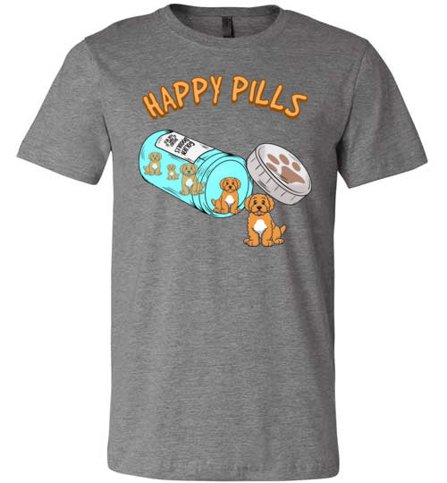 Goldendoodle Happy Pills Canvas