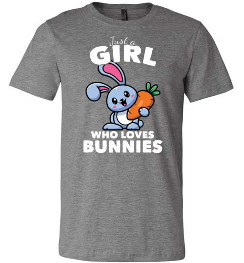 Just a Girl Who Loves Bunnies Canvas