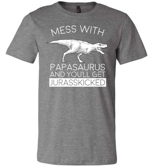 Papasaurus Jurasskicked Canvas