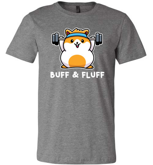 Hamster Buff and Fluff Canvas