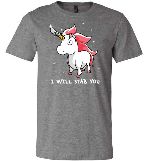 Unicorn Will Stab You Canvas